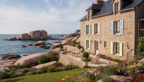 Hôtel de charme sur la Côte de Granit Rose : le choix idéal en 2026